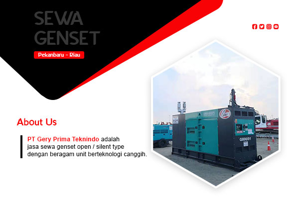 rental genset pekanbaru